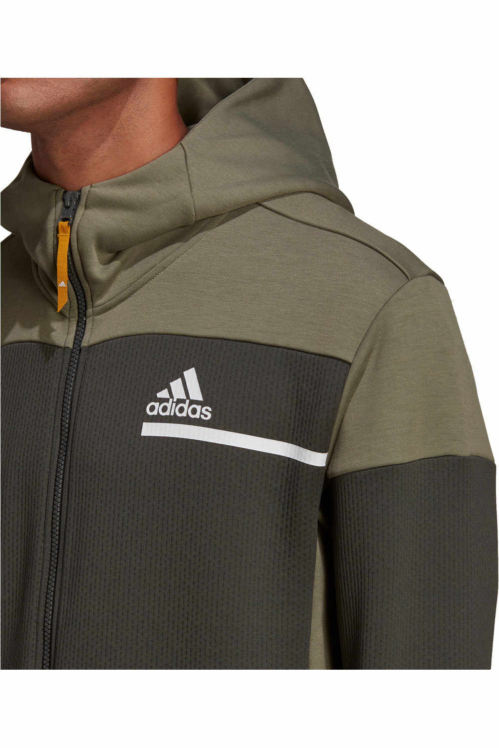 adidas sudadera hombre Adidas ZNE AERORDY FZ vista detalle adidas sudadera hombre Adidas ZNE AERORDY FZ vista detalle