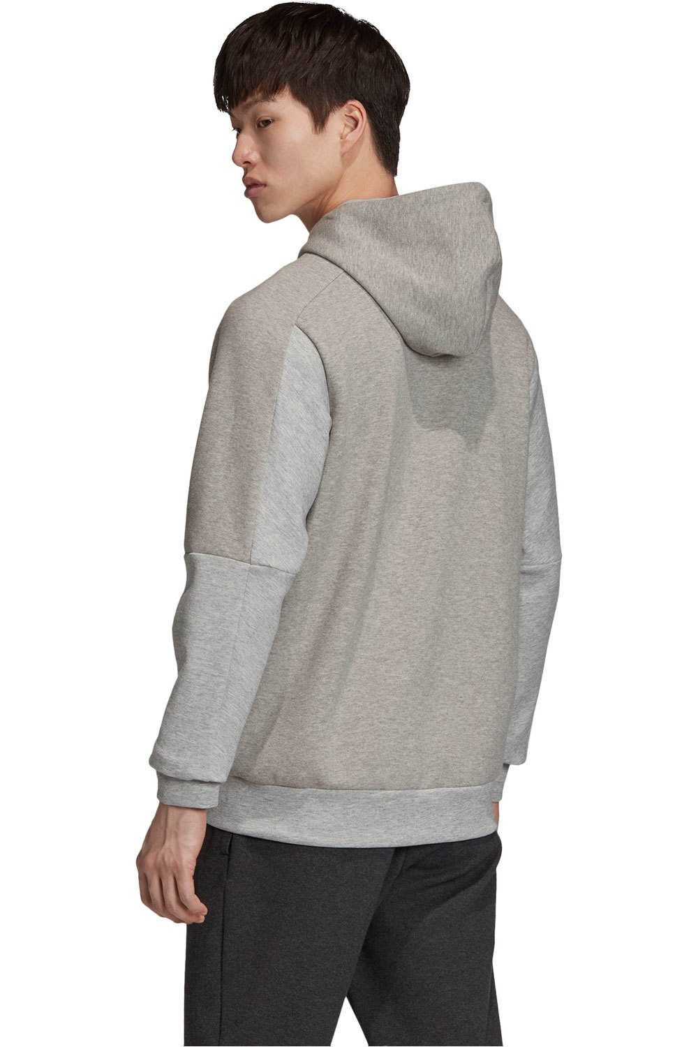 adidas sudadera hombre Adidas MHS FZ STA vista trasera adidas sudadera hombre Adidas MHS FZ STA vista trasera