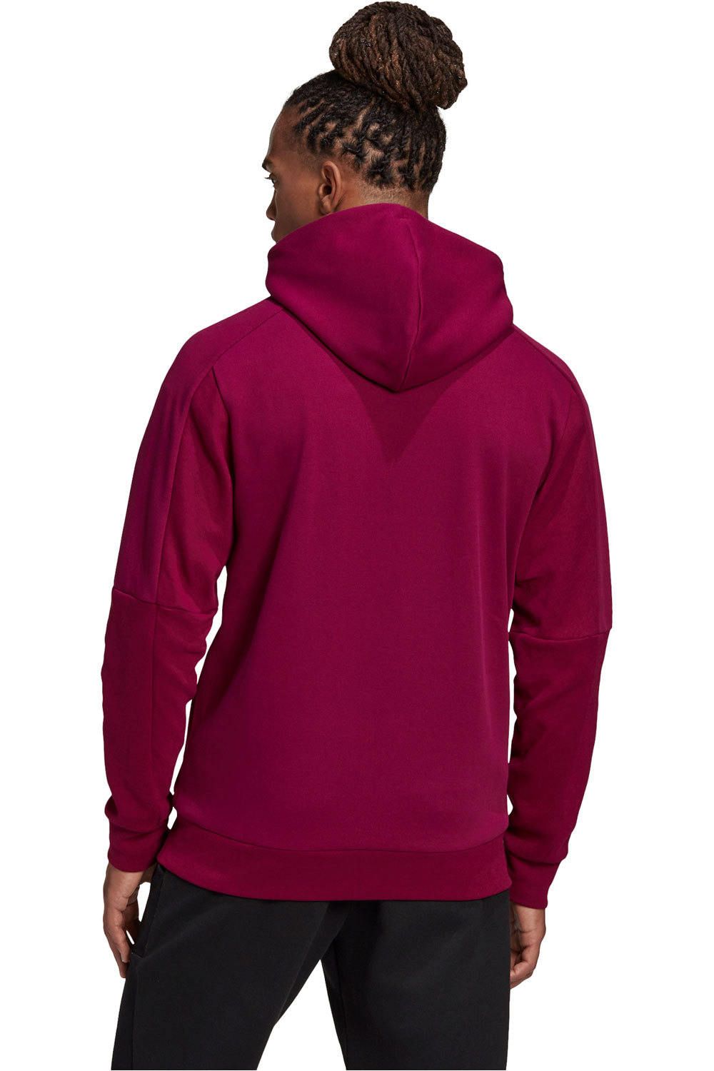 adidas sudadera hombre Adidas MHS FZ STA vista trasera adidas sudadera hombre Adidas MHS FZ STA vista trasera