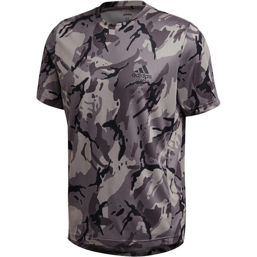 ADIDAS M D2M AOP TEE gris