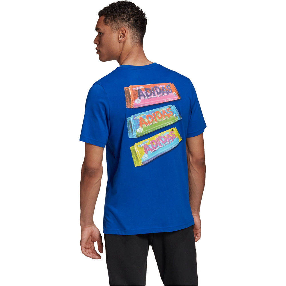 adidas camiseta manga corta hombre Adidas SNACK Photo Tee vista trasera adidas camiseta manga corta hombre Adidas SNACK Photo Tee vista trasera