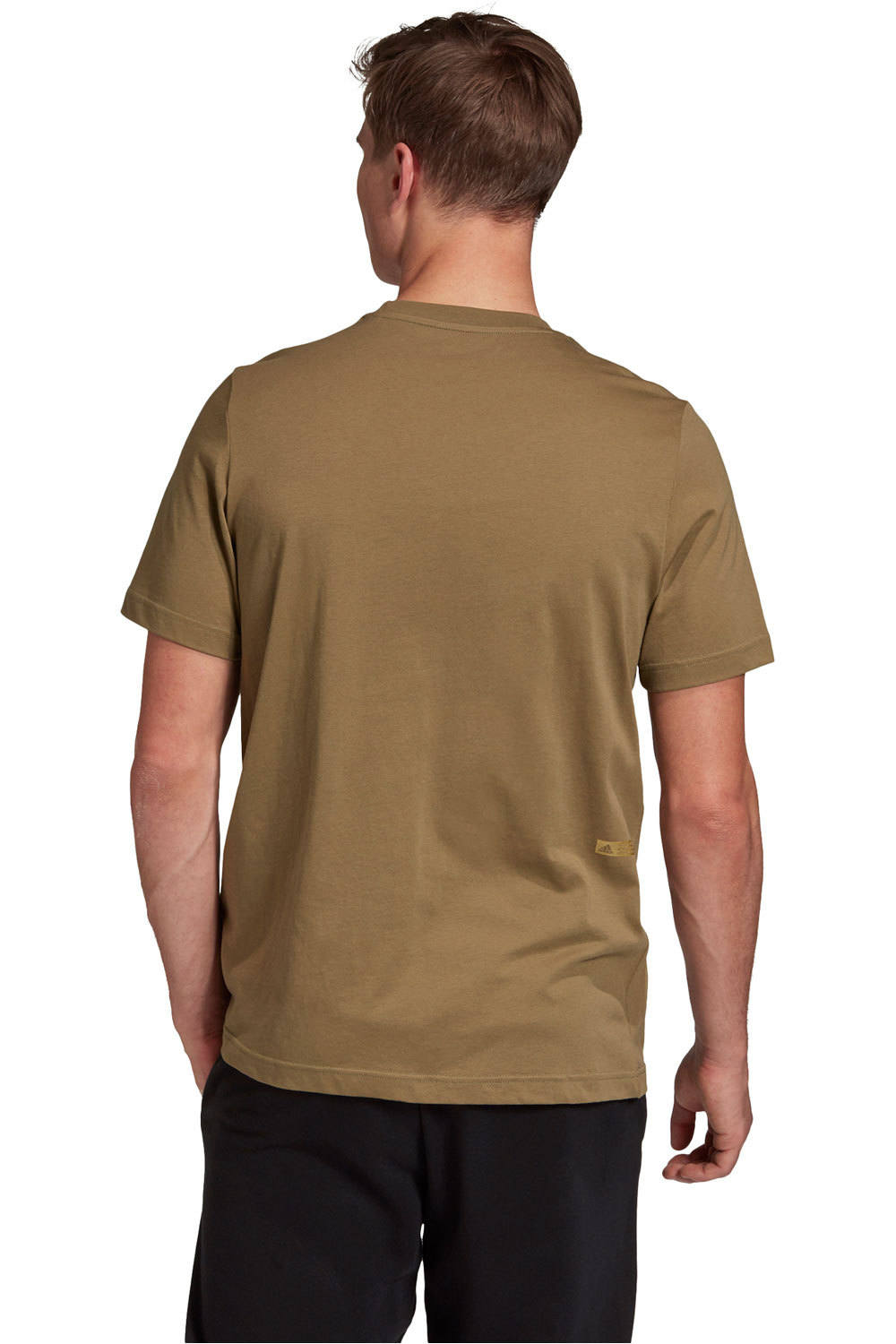 adidas camiseta manga corta hombre Adidas Universal Embl. vista trasera adidas camiseta manga corta hombre Adidas Universal Embl. vista trasera