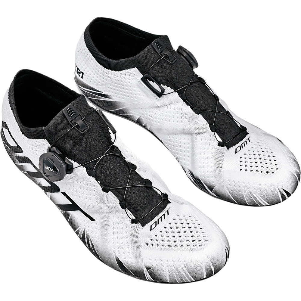 Dmt zapatillas ciclismo carretera Dmt KR1 vista trasera Dmt zapatillas ciclismo carretera Dmt KR1 vista trasera
