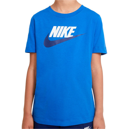 NIKE B NSW TEE FUTURA ICON TD azul