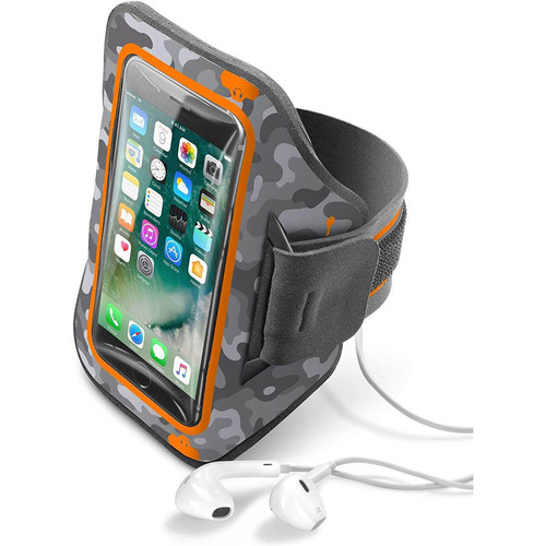CELLULAR LINE BANDA DE BRAZO NEOPRENO 5,2 CAMUFLAJE