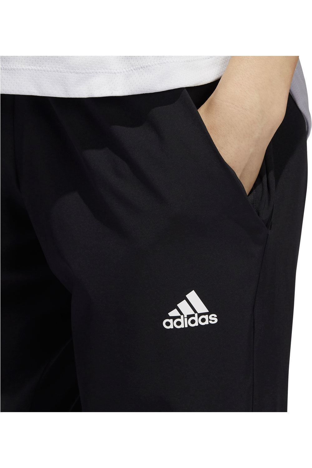 adidas pantalones y mallas largas fitness mujer Adidas WVN L 3S PANT vista detalle adidas pantalones y mallas largas fitness mujer Adidas WVN L 3S PANT vista detalle