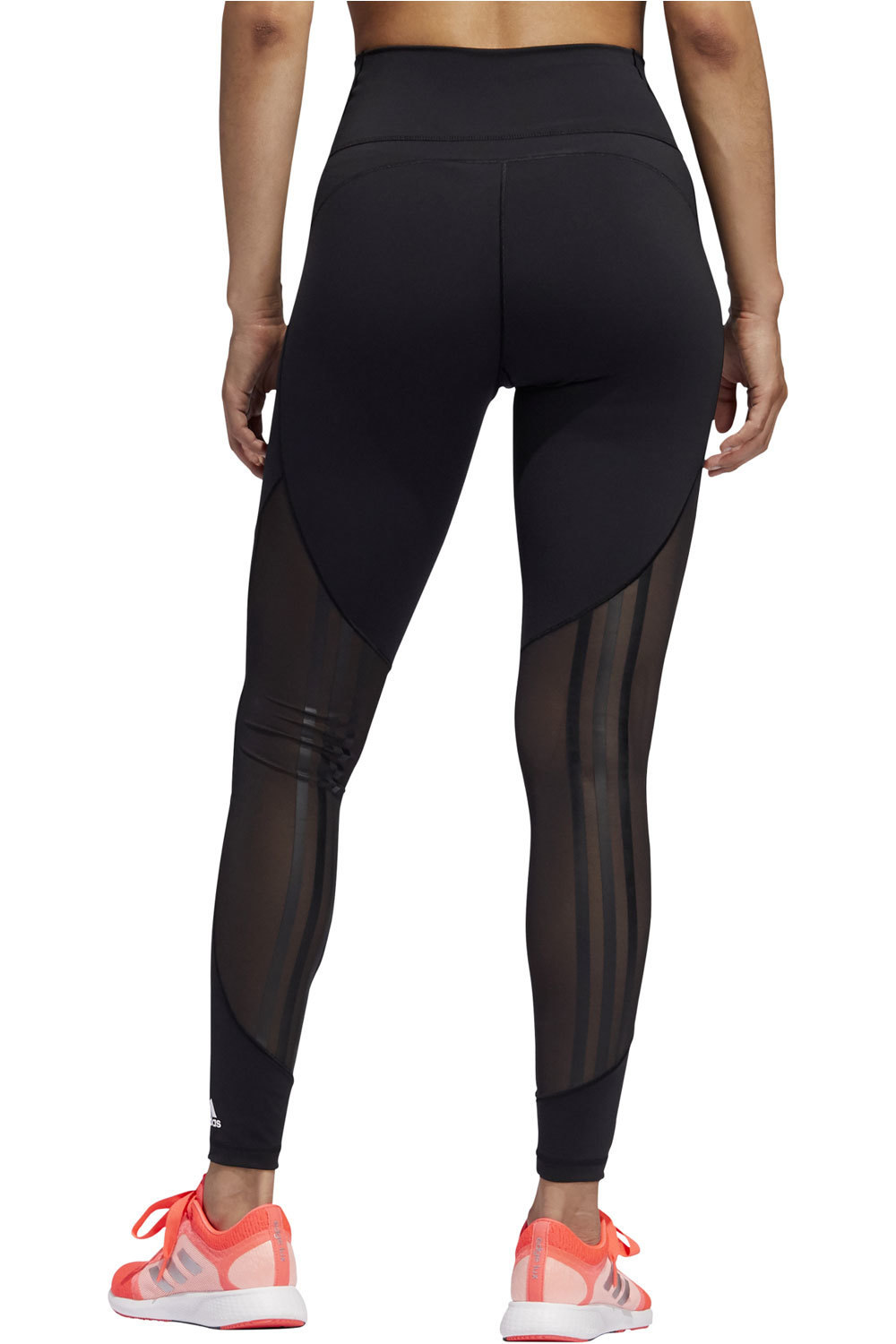 adidas pantalones y mallas largas fitness mujer Adidas BT L 3S MESH T vista trasera adidas pantalones y mallas largas fitness mujer Adidas BT L 3S MESH T vista trasera