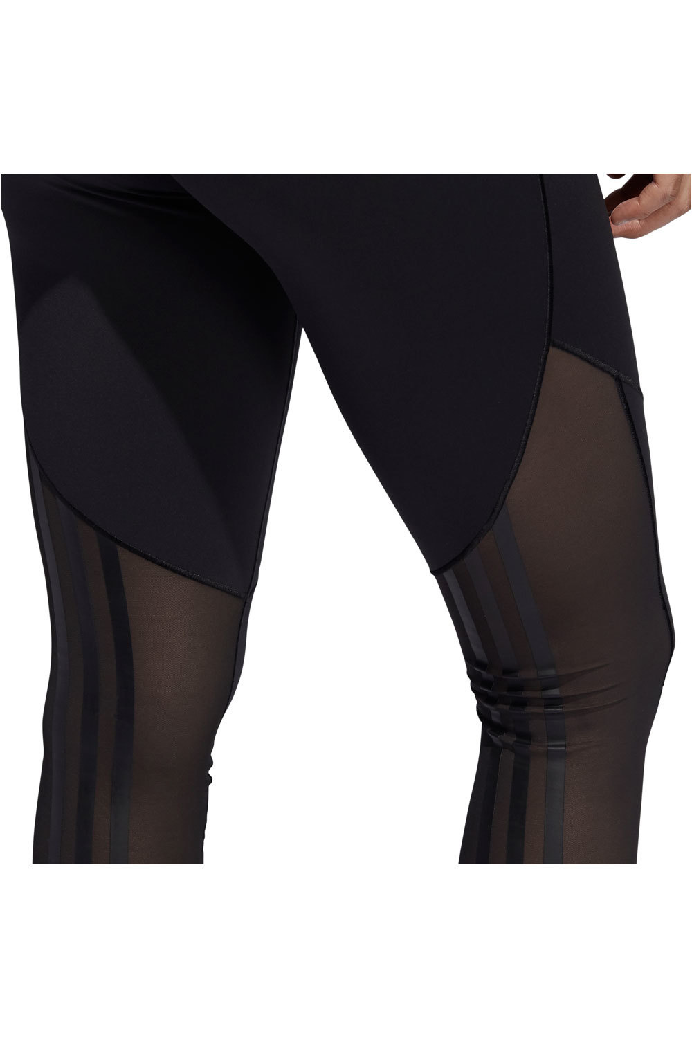 adidas pantalones y mallas largas fitness mujer Adidas BT L 3S MESH T 03 adidas pantalones y mallas largas fitness mujer Adidas BT L 3S MESH T 03