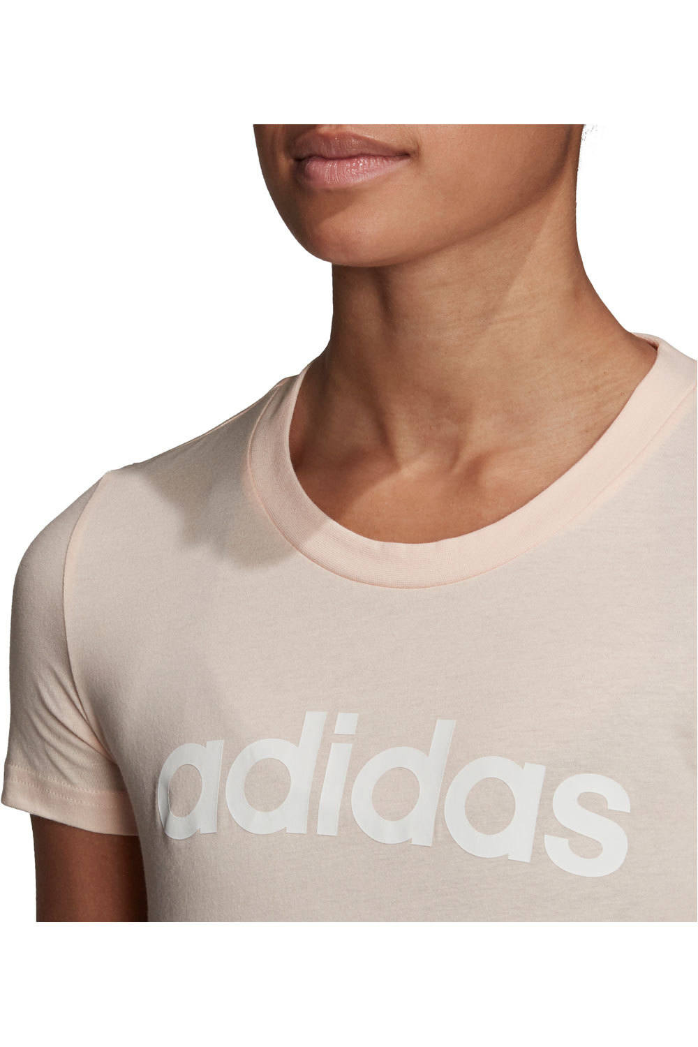 adidas camiseta manga corta mujer Adidas W E LIN SLIM T vista detalle adidas camiseta manga corta mujer Adidas W E LIN SLIM T vista detalle