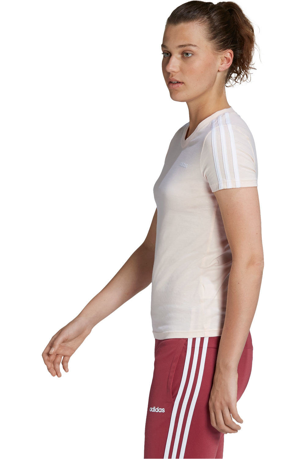 adidas camiseta manga corta mujer Adidas W E 3S SLIM TEE 05 adidas camiseta manga corta mujer Adidas W E 3S SLIM TEE 05