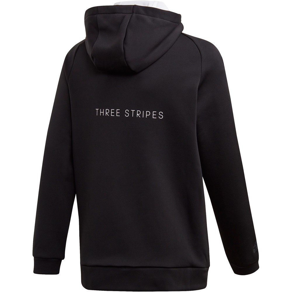 adidas sudadera niño Adidas B TR SW POHD Q4 vista trasera adidas sudadera niño Adidas B TR SW POHD Q4 vista trasera