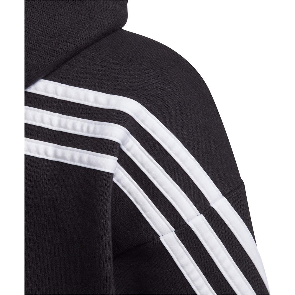 adidas sudadera niña Adidas G 3S FZ HD vista detalle adidas sudadera niña Adidas G 3S FZ HD vista detalle