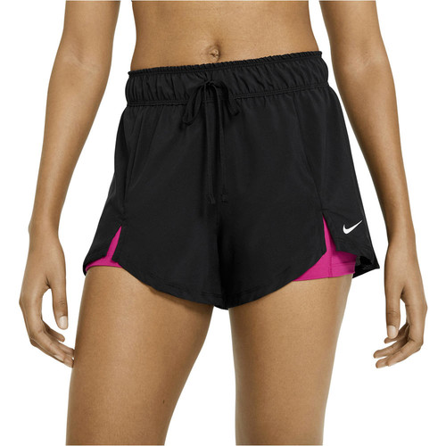 NIKE W NK FLX ESS 2-IN-1 SHORT negro