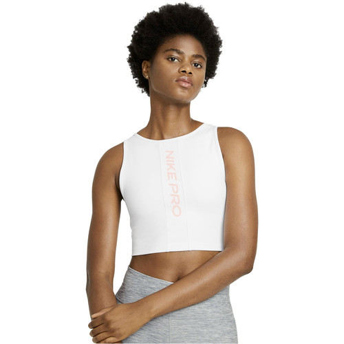 NIKE W NP TANK FEMME NVLTY PP2 blanco