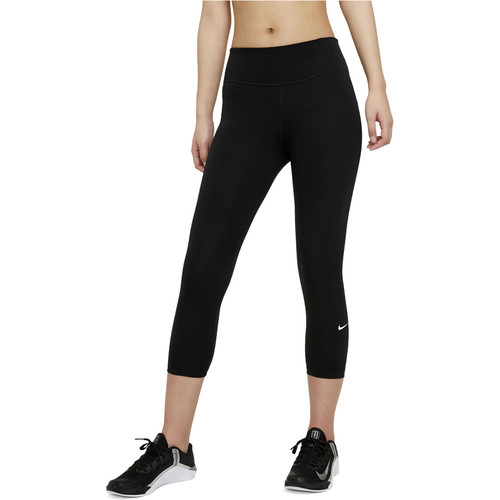 NIKE W NIKE ONE TIGHT MR CROP 2.0 negro