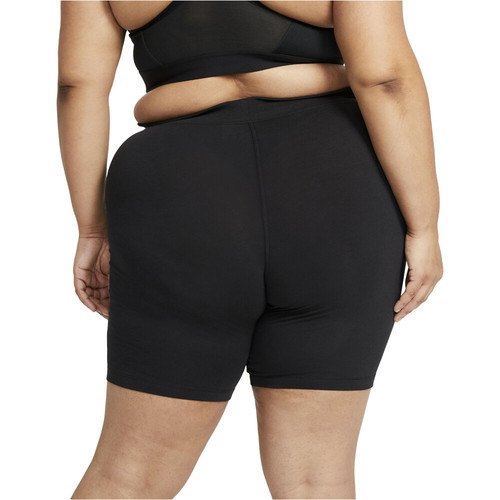 NIKE W NSW ESSNTL MR BIKER SHORT negro