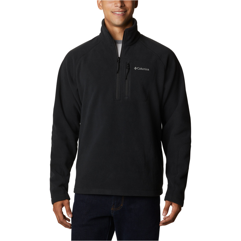Columbia forro polar hombre Columbia Fast Trek III Half Zip Fleece vista trasera Columbia forro polar hombre Columbia Fast Trek III Half Zip Fleece vista trasera
