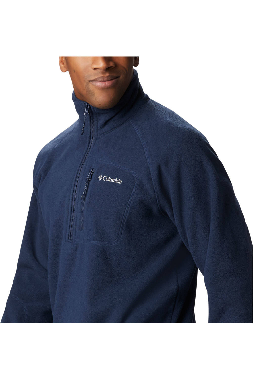 Columbia forro polar hombre Columbia Fast Trek III Half Zip Fleece vista trasera Columbia forro polar hombre Columbia Fast Trek III Half Zip Fleece vista trasera