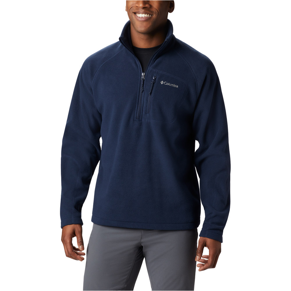 Columbia forro polar hombre Columbia Fast Trek III Half Zip Fleece vista detalle Columbia forro polar hombre Columbia Fast Trek III Half Zip Fleece vista detalle
