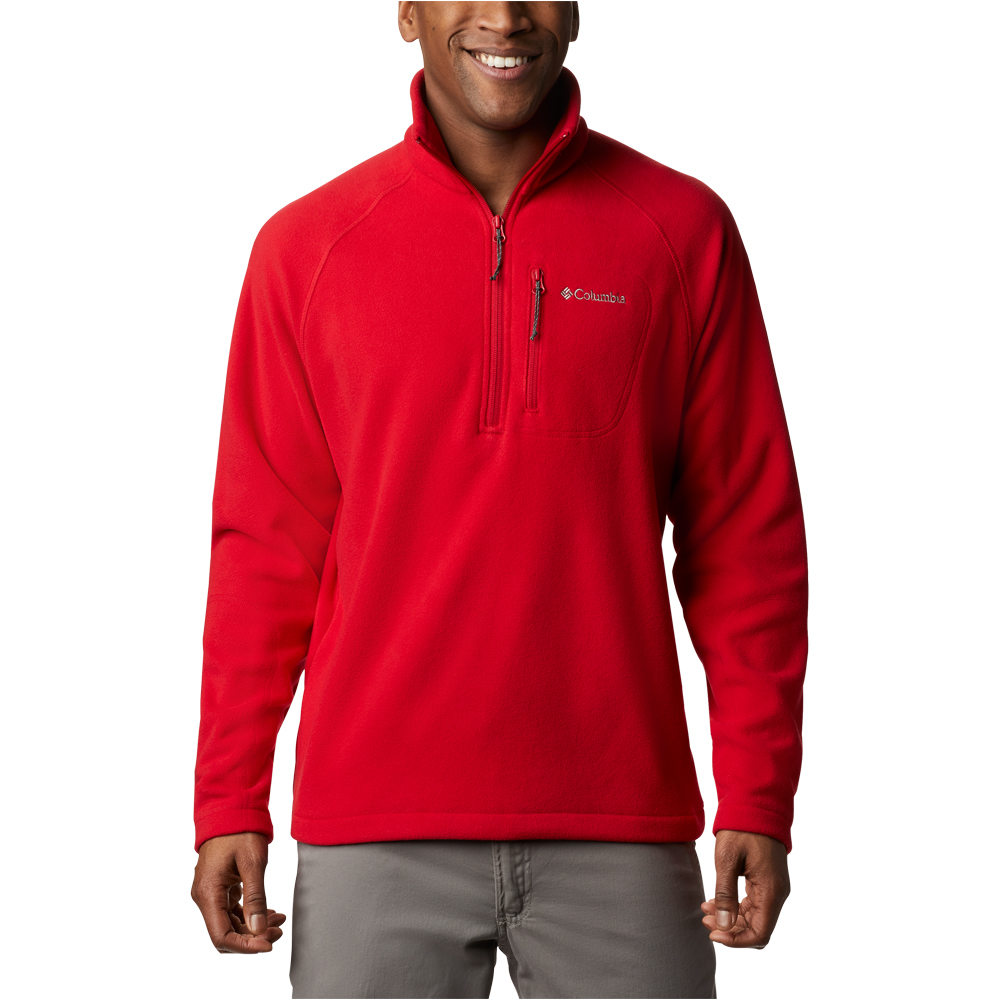 Columbia forro polar hombre Columbia Fast Trek III Half Zip Fleece vista detalle Columbia forro polar hombre Columbia Fast Trek III Half Zip Fleece vista detalle