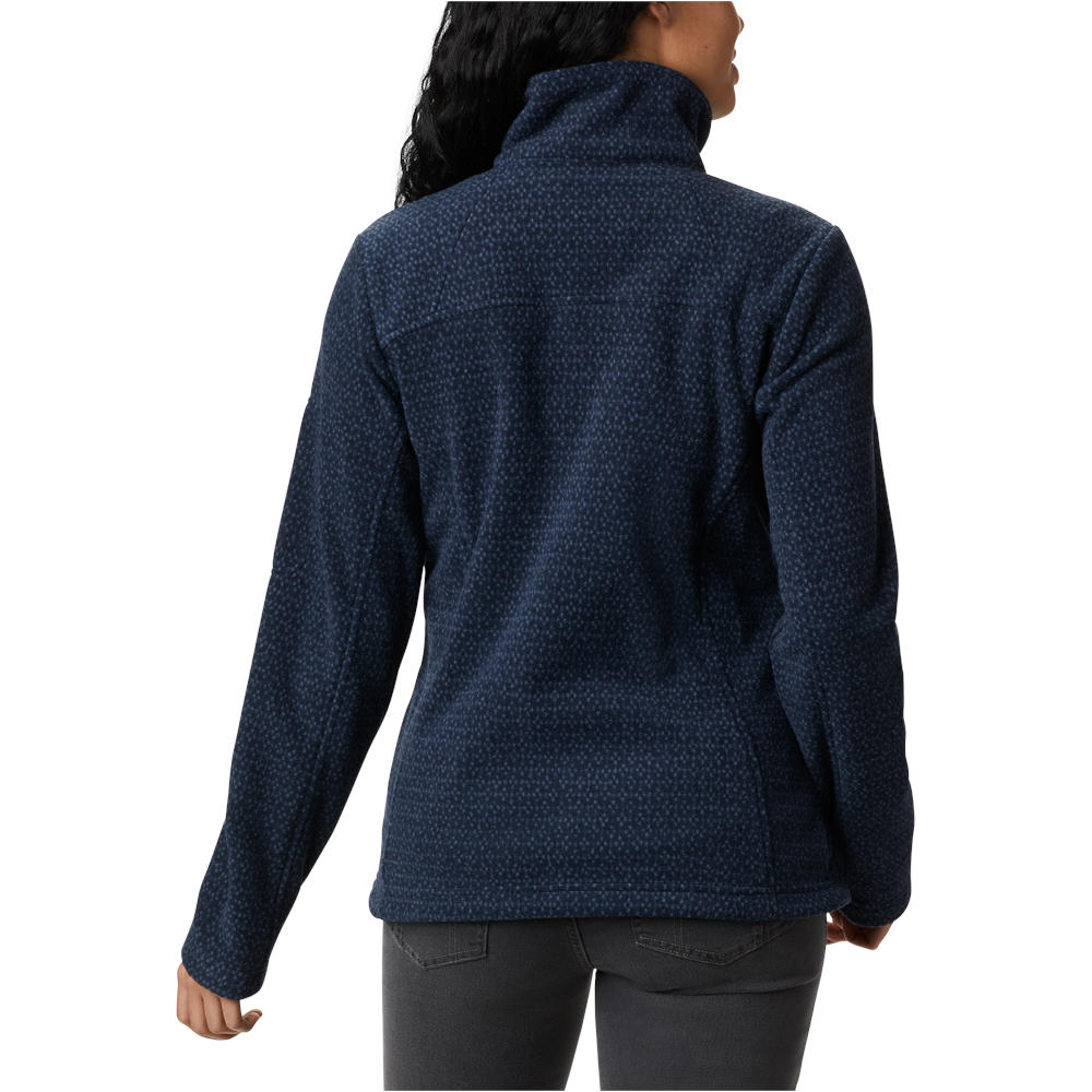 Columbia forro polar mujer Columbia Fast Trek Printed Jkt vista trasera Columbia forro polar mujer Columbia Fast Trek Printed Jkt vista trasera