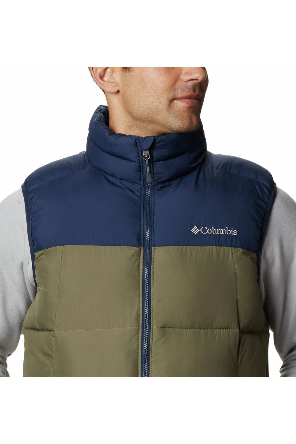Columbia chaleco outdoor hombre Columbia Pike Lake Vest vista detalle Columbia chaleco outdoor hombre Columbia Pike Lake Vest vista detalle