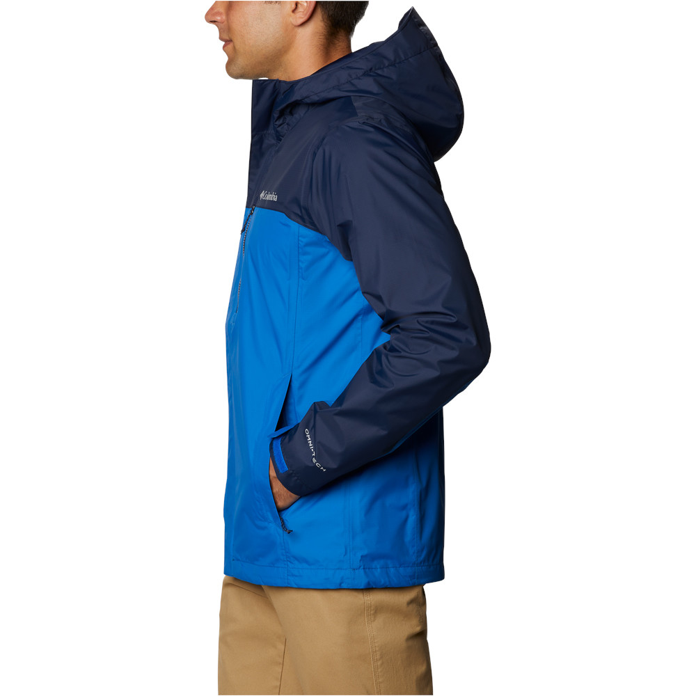 Columbia chaqueta impermeable hombre Columbia Pouring Adventure II Jacket vista detalle Columbia chaqueta impermeable hombre Columbia Pouring Adventure II Jacket vista detalle