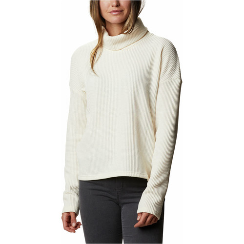 COLUMBIA CHILLIN  FLEECE PULLOVER blanco