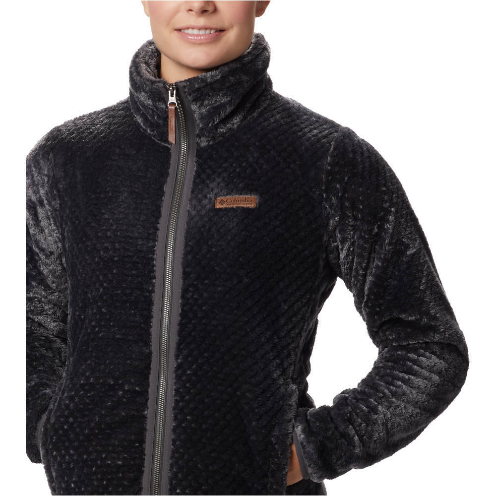Columbia forro polar mujer Fire Side II Sherpa FZ vista detalle Columbia forro polar mujer Fire Side II Sherpa FZ vista detalle