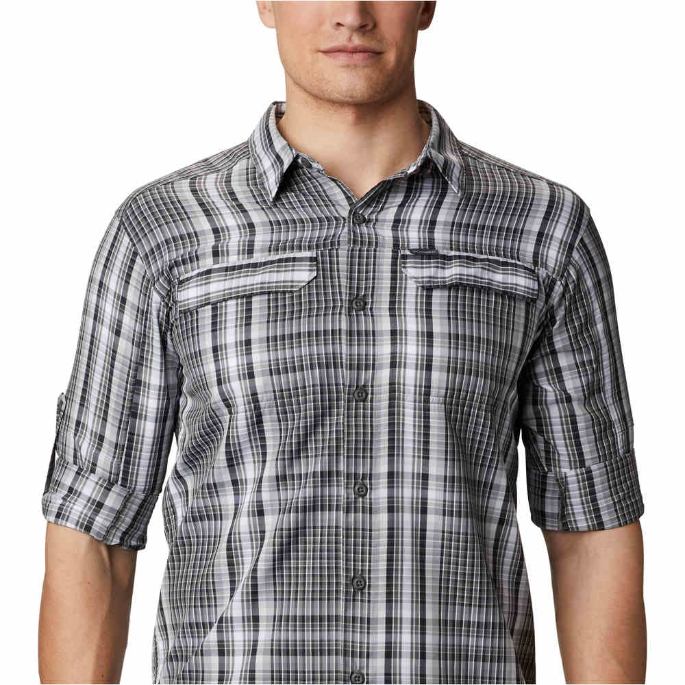 Columbia camisa montaña manga larga hombre Columbia Silver Ridge  2.0 Plaid L/S Shirt 04 Columbia camisa montaña manga larga hombre Columbia Silver Ridge  2.0 Plaid L/S Shirt 04
