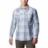 Columbia camisa montaña manga larga hombre Columbia Silver Ridge  2.0 Plaid L/S Shirt vista frontal Columbia camisa montaña manga larga hombre Columbia Silver Ridge  2.0 Plaid L/S Shirt vista frontal