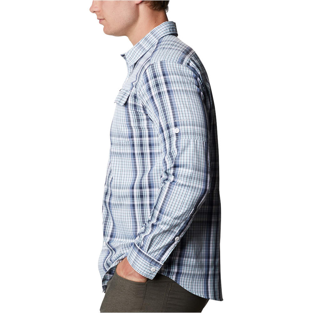 Columbia camisa montaña manga larga hombre Columbia Silver Ridge  2.0 Plaid L/S Shirt vista detalle Columbia camisa montaña manga larga hombre Columbia Silver Ridge  2.0 Plaid L/S Shirt vista detalle