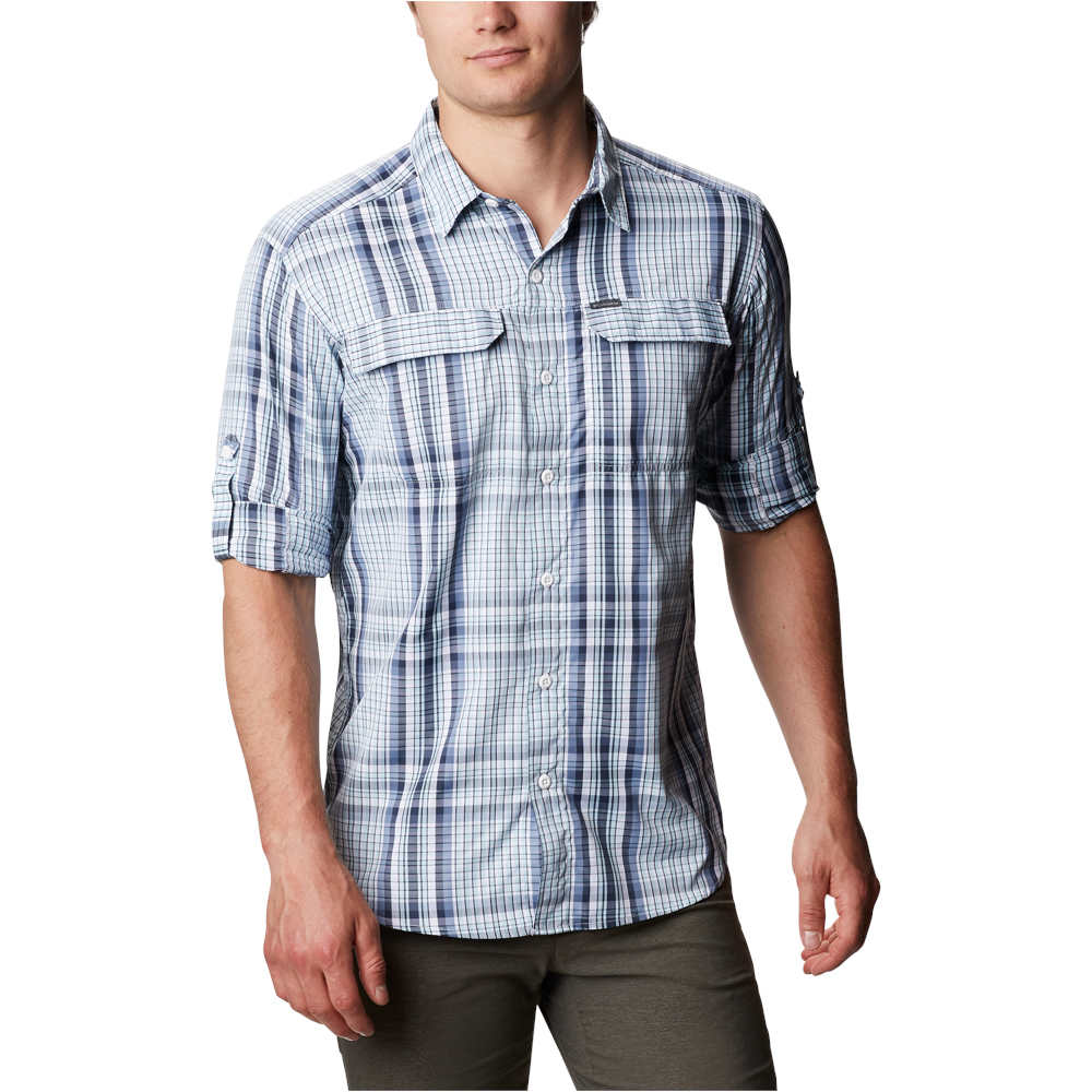 Columbia camisa montaña manga larga hombre Columbia Silver Ridge  2.0 Plaid L/S Shirt 03 Columbia camisa montaña manga larga hombre Columbia Silver Ridge  2.0 Plaid L/S Shirt 03