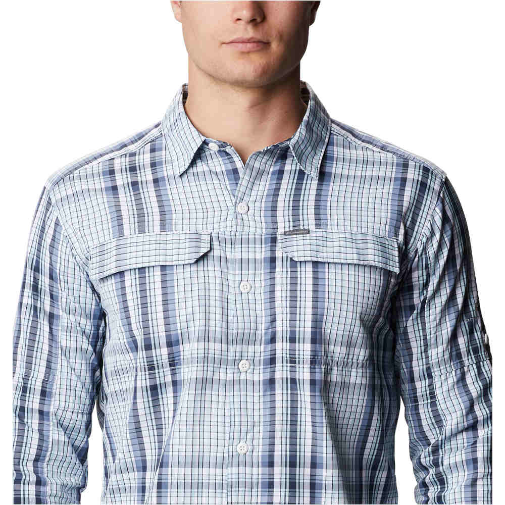 Columbia camisa montaña manga larga hombre Columbia Silver Ridge  2.0 Plaid L/S Shirt 04 Columbia camisa montaña manga larga hombre Columbia Silver Ridge  2.0 Plaid L/S Shirt 04