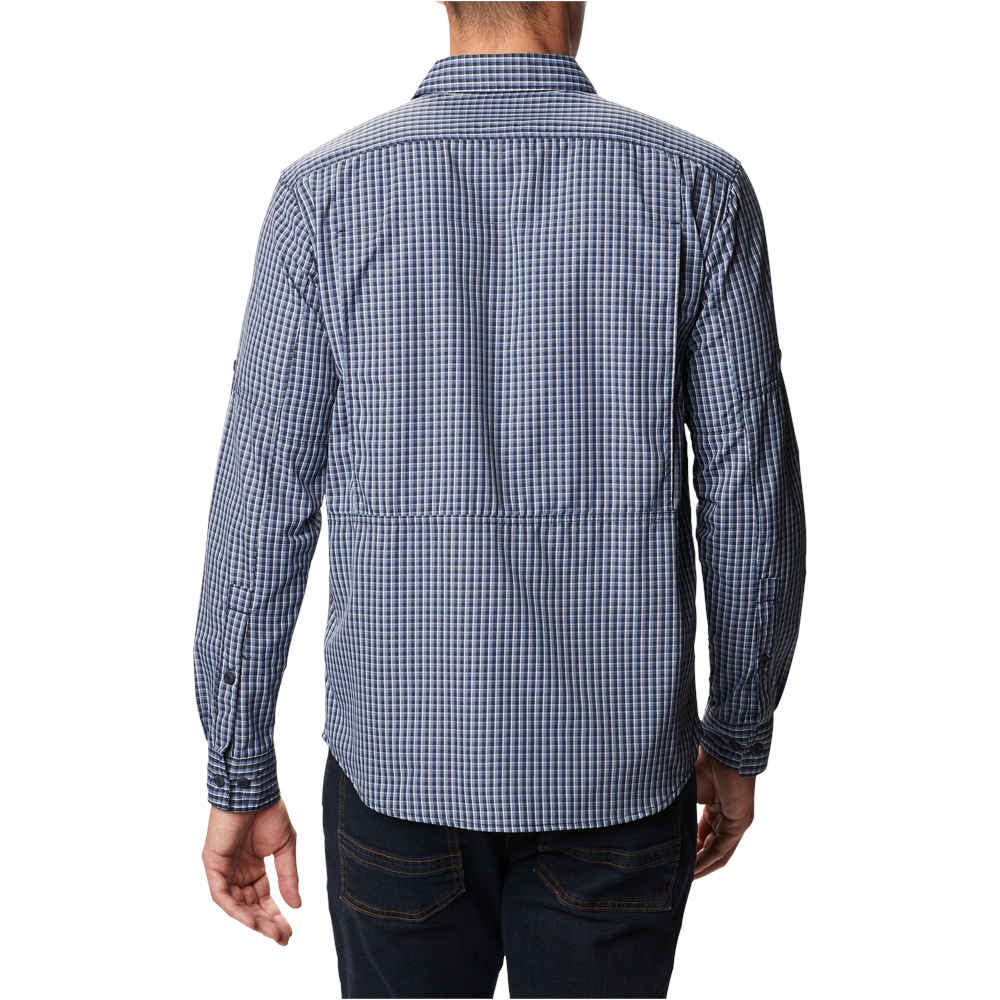 Columbia camisa montaña manga larga hombre Columbia Silver Ridge  2.0 Plaid L/S Shirt vista trasera Columbia camisa montaña manga larga hombre Columbia Silver Ridge  2.0 Plaid L/S Shirt vista trasera