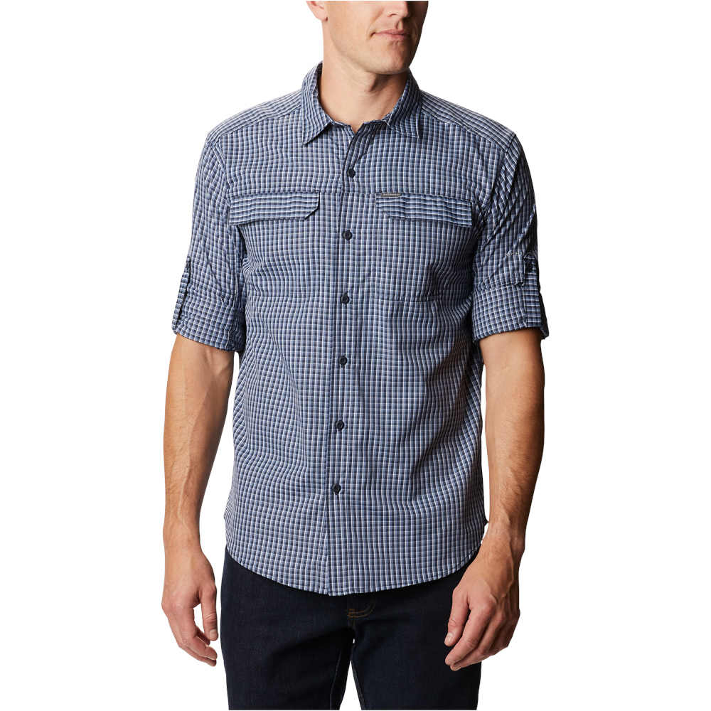 Columbia camisa montaña manga larga hombre Columbia Silver Ridge  2.0 Plaid L/S Shirt 03 Columbia camisa montaña manga larga hombre Columbia Silver Ridge  2.0 Plaid L/S Shirt 03