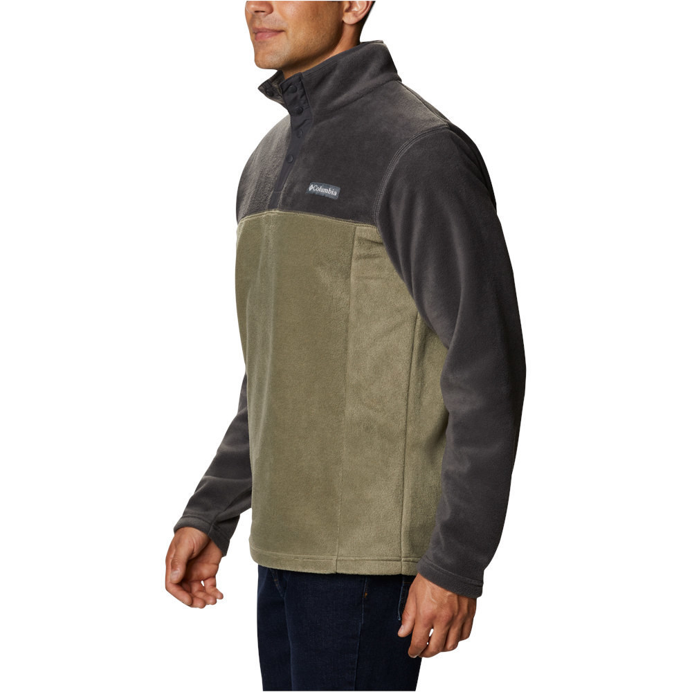 Columbia forro polar hombre Columbia Steens Mountain Half Snap vista detalle Columbia forro polar hombre Columbia Steens Mountain Half Snap vista detalle