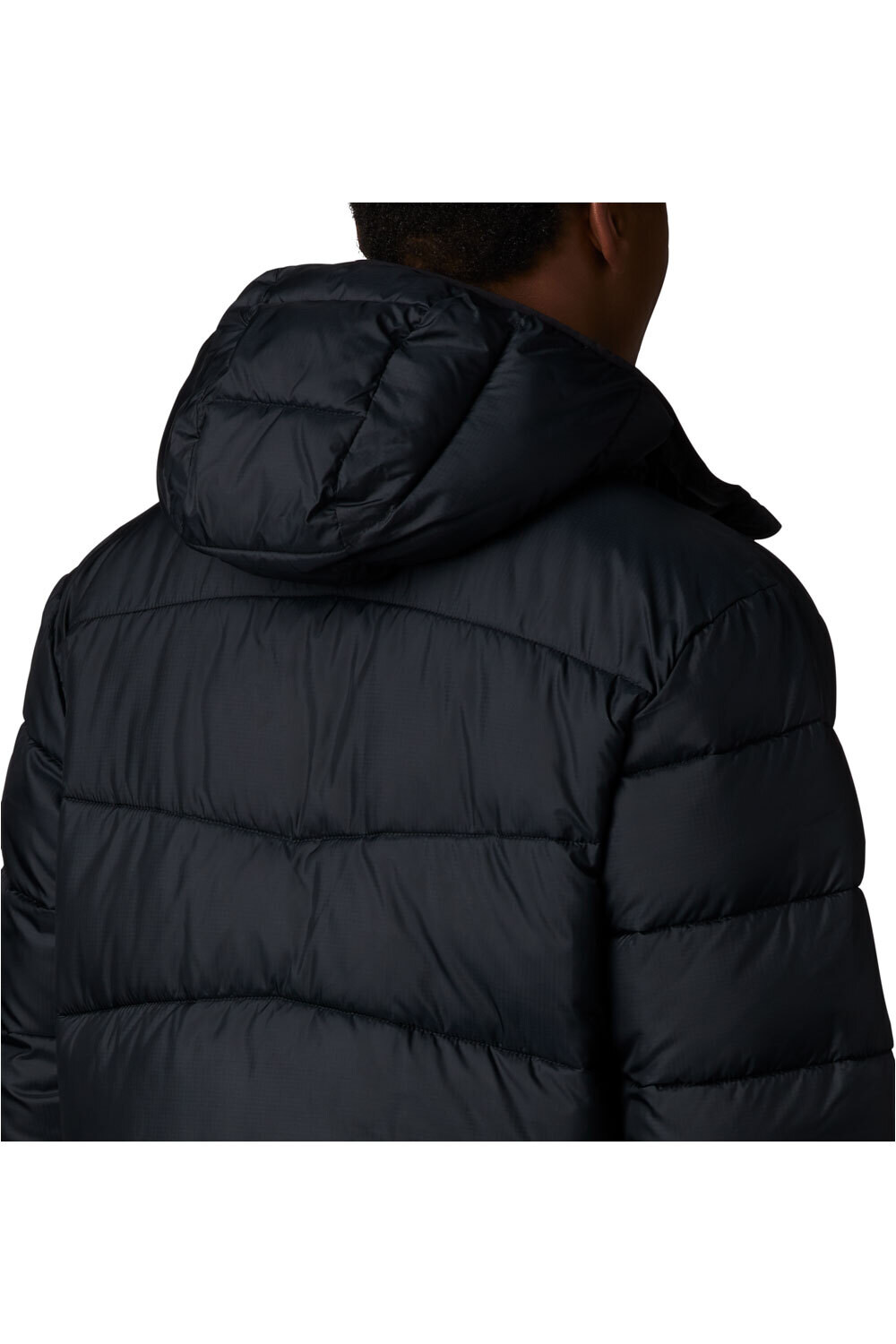 Columbia chaqueta outdoor hombre Fivemile Butte Hooded Jacket vista trasera Columbia chaqueta outdoor hombre Fivemile Butte Hooded Jacket vista trasera