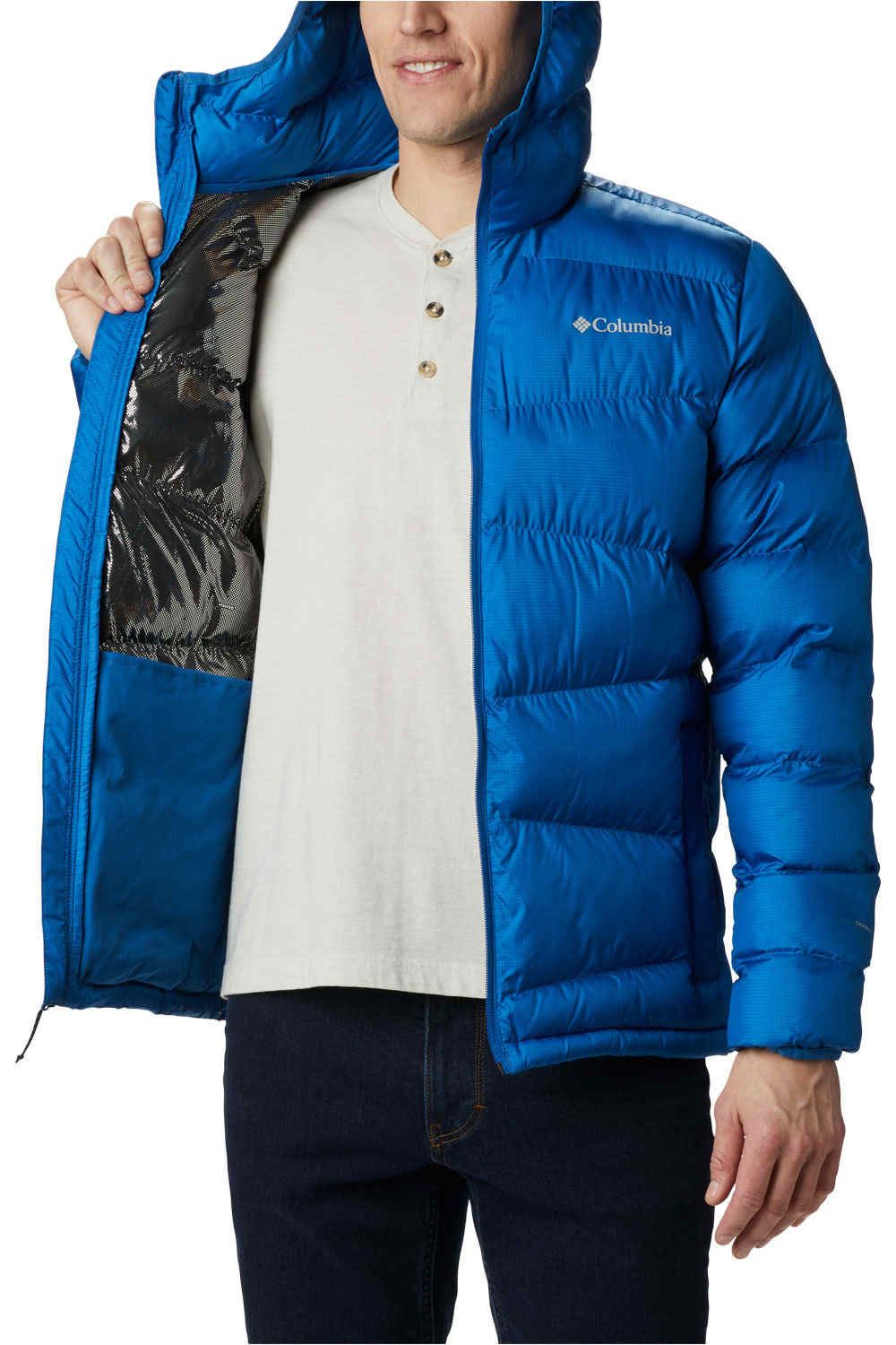 Columbia chaqueta outdoor hombre Columbia Fivemile Butte Hooded Jacket vista trasera Columbia chaqueta outdoor hombre Columbia Fivemile Butte Hooded Jacket vista trasera