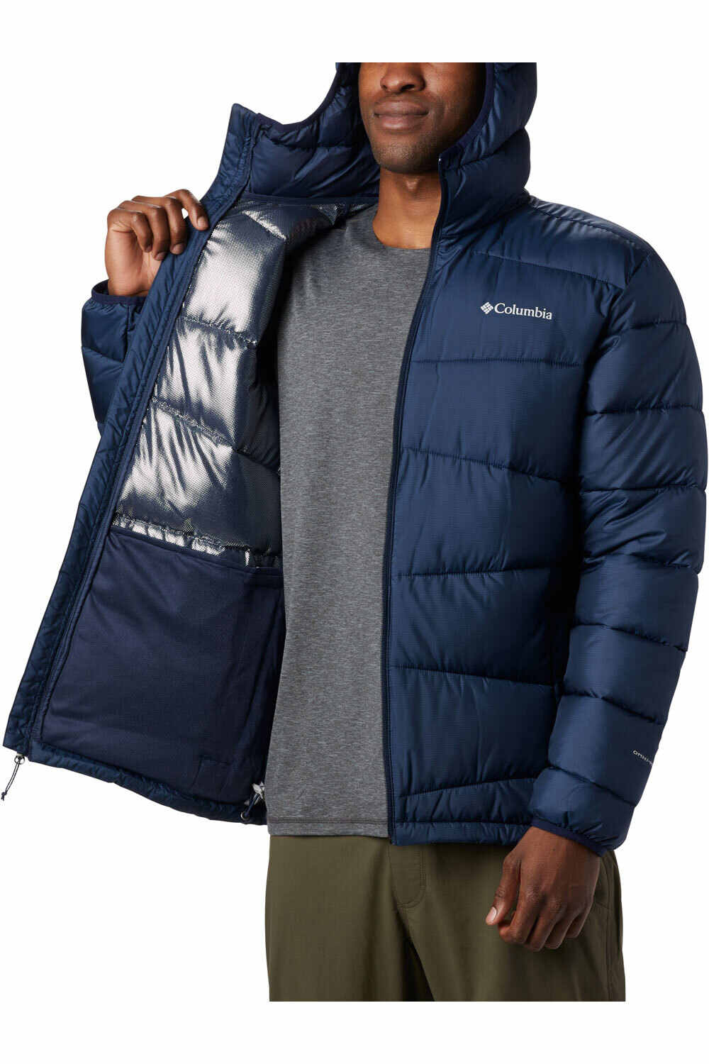 Columbia chaqueta outdoor hombre Columbia Fivemile Butte Hooded Jacket vista trasera Columbia chaqueta outdoor hombre Columbia Fivemile Butte Hooded Jacket vista trasera