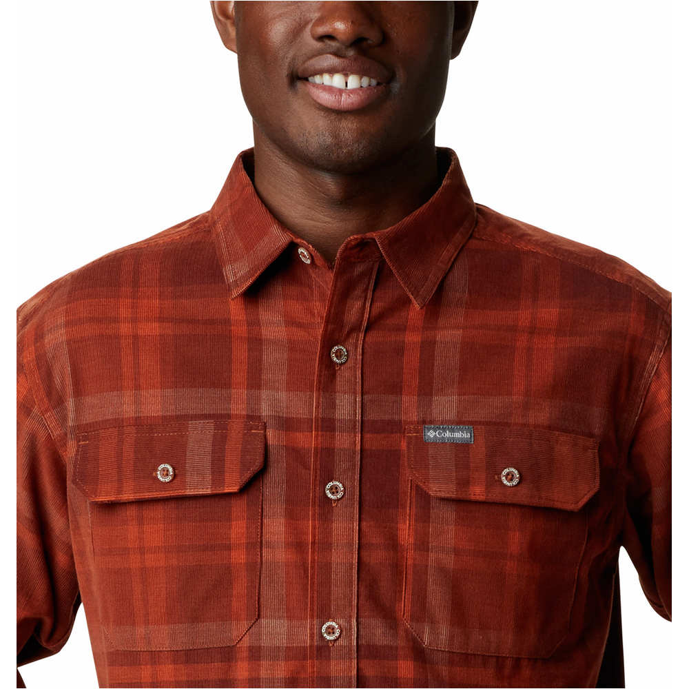 Columbia camisa montaña manga larga hombre Columbia Flare Gun Corduroy Shirt vista detalle Columbia camisa montaña manga larga hombre Columbia Flare Gun Corduroy Shirt vista detalle