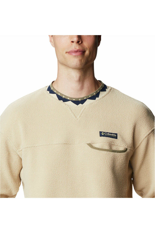 COLUMBIA WAPITOO  FLEECE PULLOVER marron