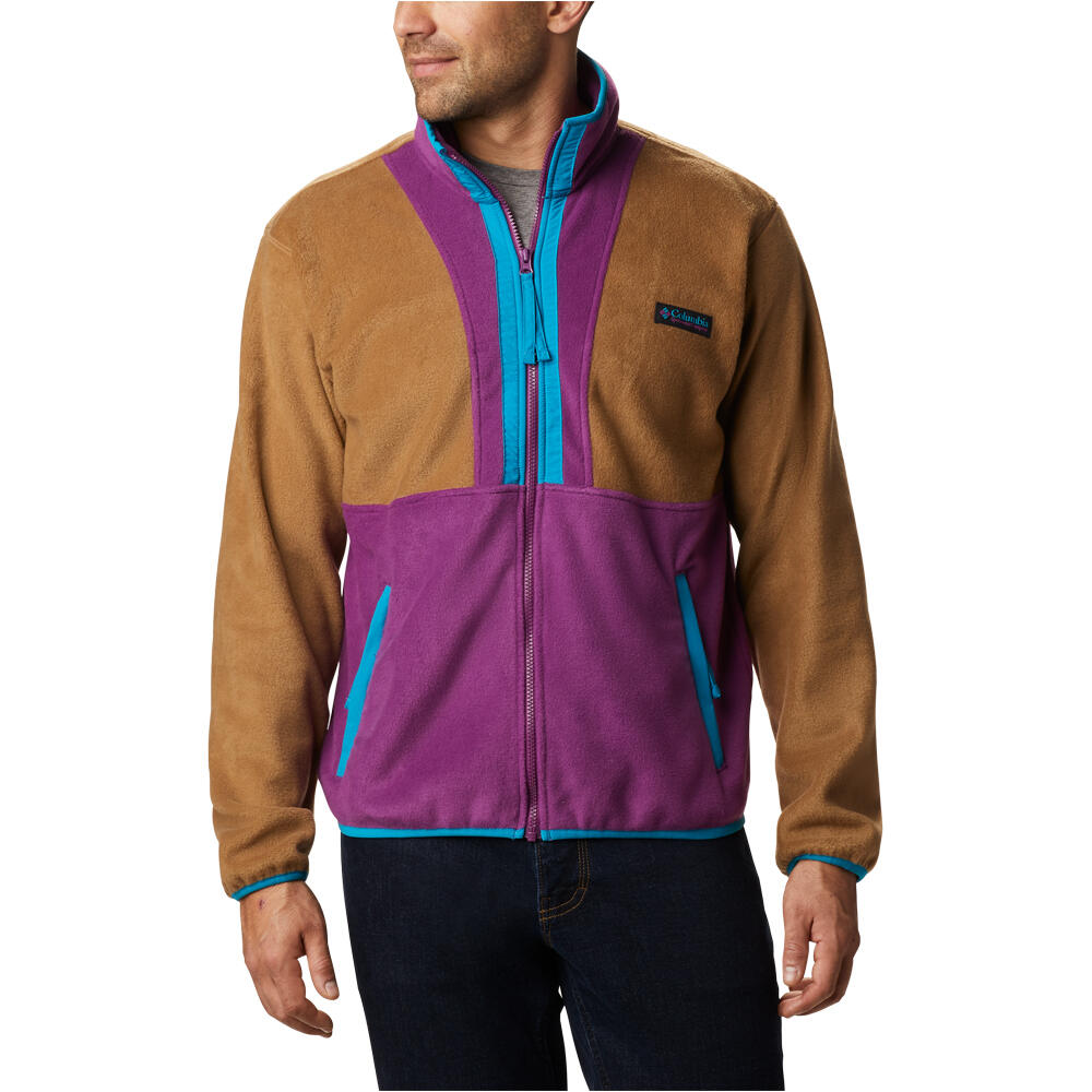 Columbia forro polar hombre Columbia Back Bowl Full Zip Fleece vista detalle Columbia forro polar hombre Columbia Back Bowl Full Zip Fleece vista detalle