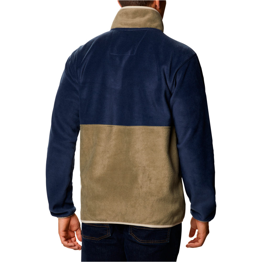 Columbia forro polar hombre Columbia Back Bowl Full Zip Fleece vista trasera Columbia forro polar hombre Columbia Back Bowl Full Zip Fleece vista trasera