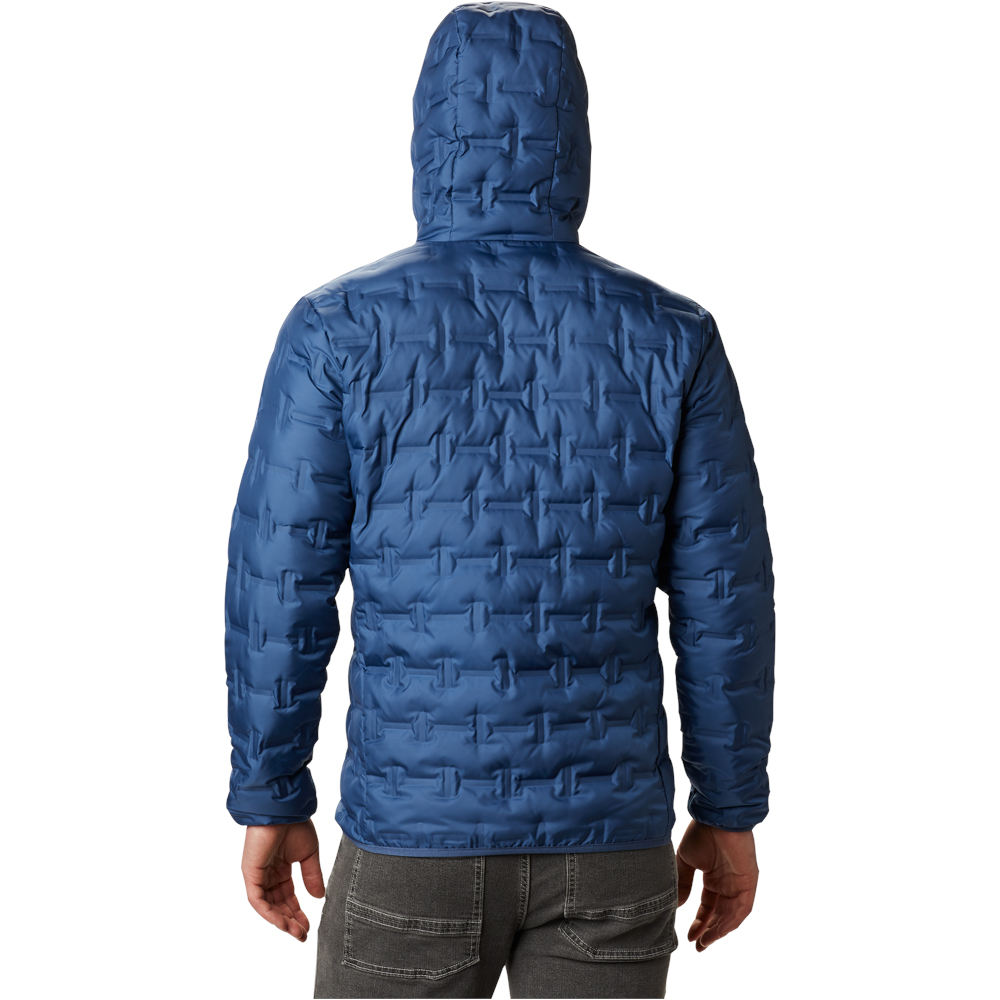 Columbia chaqueta outdoor hombre Columbia Delta Ridge Down Hooded Jacket vista trasera Columbia chaqueta outdoor hombre Columbia Delta Ridge Down Hooded Jacket vista trasera