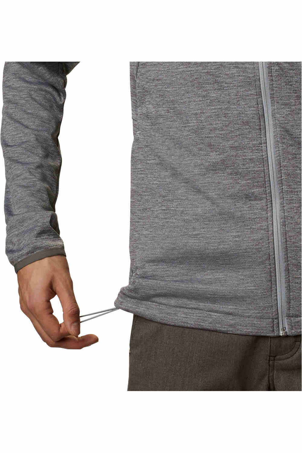 Columbia forro polar hombre Columbia Tech Trail FZ Hoodie vista detalle Columbia forro polar hombre Columbia Tech Trail FZ Hoodie vista detalle