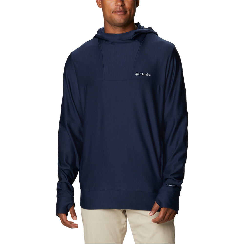 Columbia camiseta montaña manga larga hombre Columbia Maxtrail  LS Midlayer vista frontal Columbia camiseta montaña manga larga hombre Columbia Maxtrail  LS Midlayer vista frontal