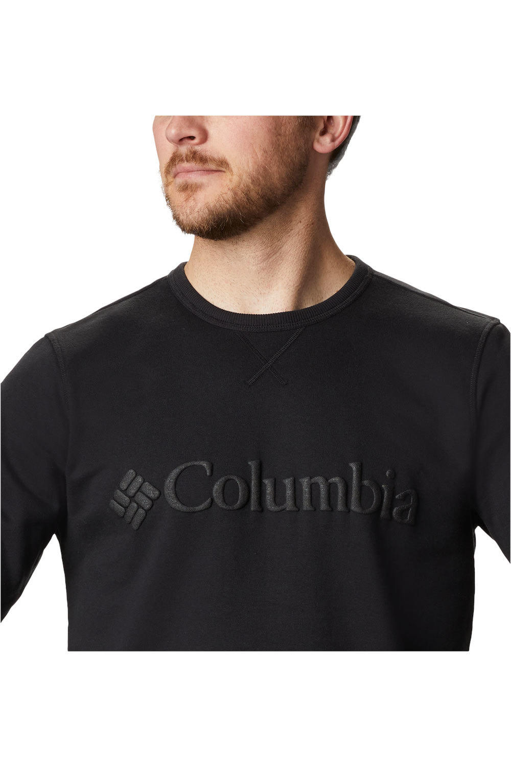 Columbia camiseta montaña manga larga hombre Columbia M Columbia Logo Fleece Crew NE vista trasera Columbia camiseta montaña manga larga hombre Columbia M Columbia Logo Fleece Crew NE vista trasera