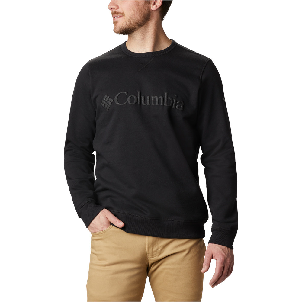 Columbia camiseta montaña manga larga hombre Columbia M Columbia Logo Fleece Crew NE 03 Columbia camiseta montaña manga larga hombre Columbia M Columbia Logo Fleece Crew NE 03