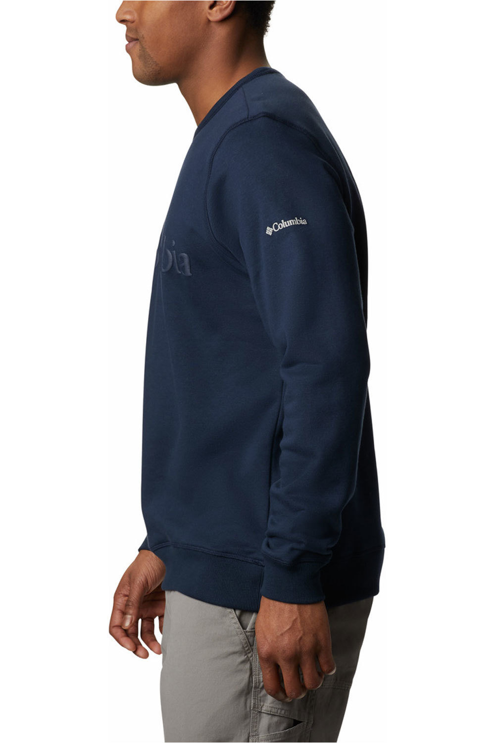 Columbia camiseta montaña manga larga hombre Columbia M Columbia Logo Fleece Crew vista detalle Columbia camiseta montaña manga larga hombre Columbia M Columbia Logo Fleece Crew vista detalle